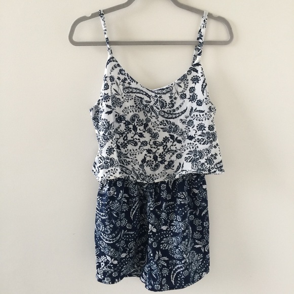 Charlotte Russe Pants - Open Back Romper